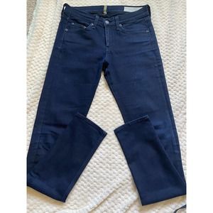 Rag and bone jeans 27 high rise skinny denim